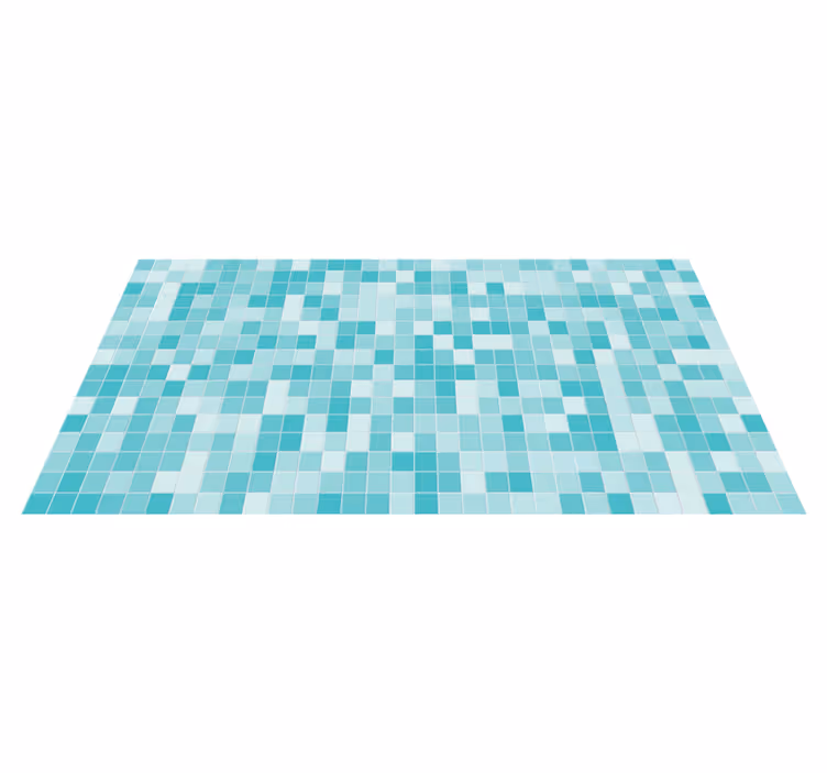 Square Mosaic Fade tile carpet - TenStickers