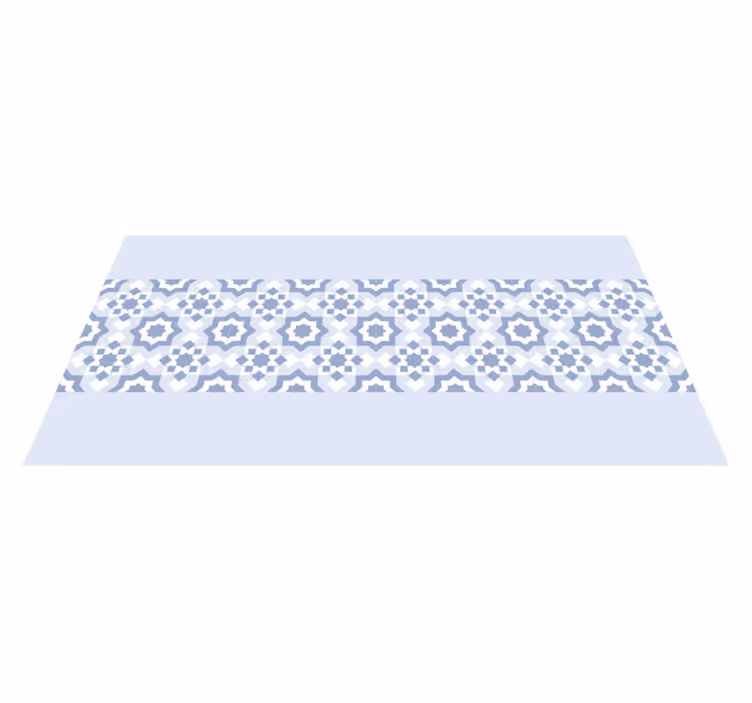 Culinary Tile Runner kitchen mat - TenStickers