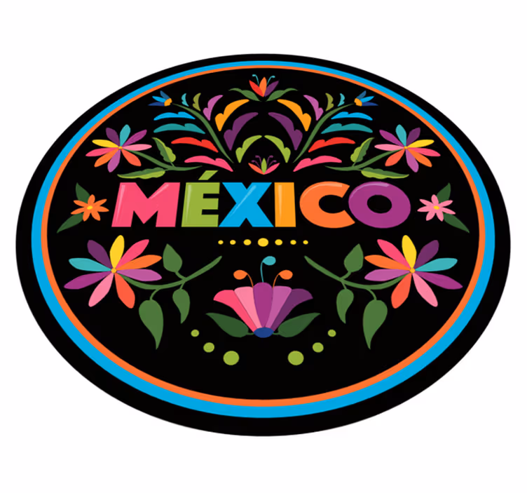 Mexican Folklore ethnic rug - TenStickers