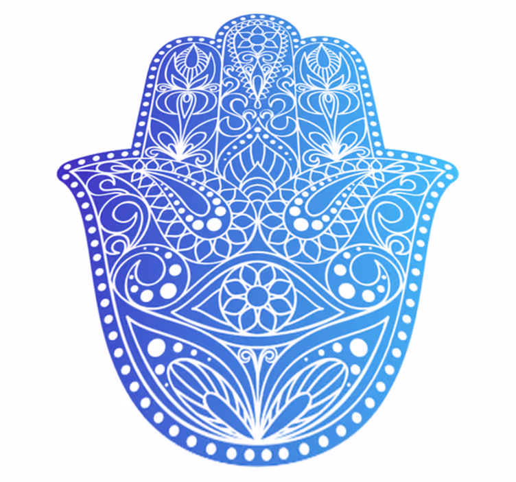 Mandala rug for mandala inspired decor - TenStickers