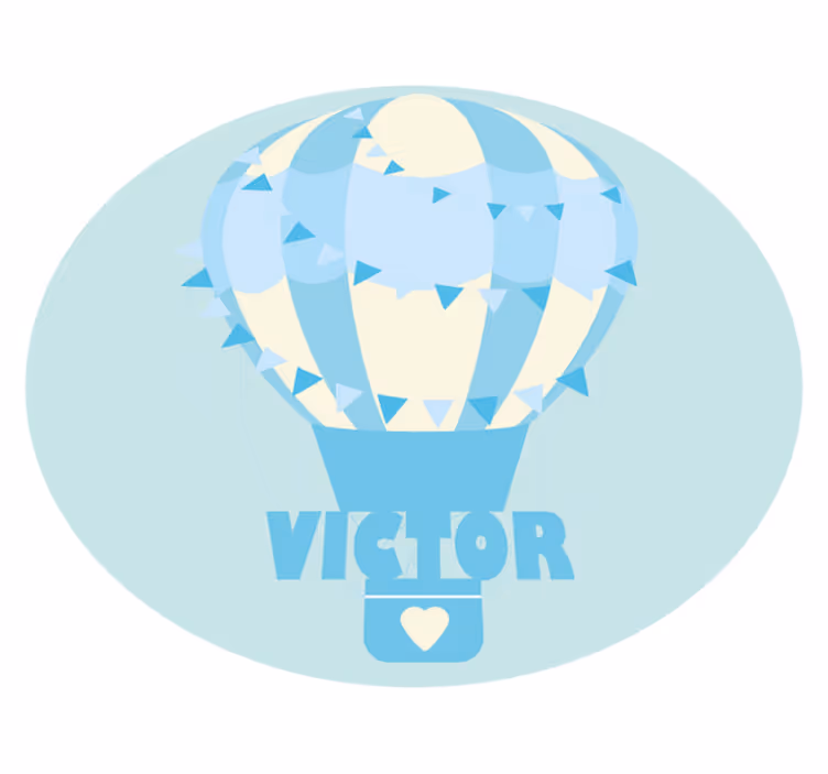 Customizable Balloon custom floor mat - TenStickers