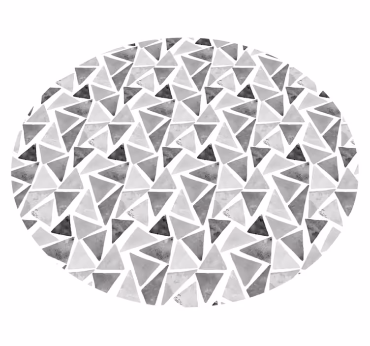 Geometric rug with marble texture design - TenStickers