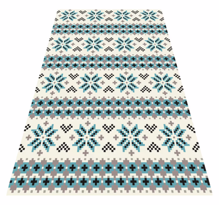 Mandala rug with ethnic mandala design - TenStickers