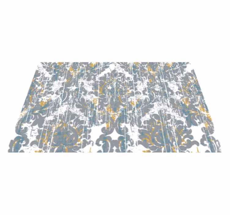 Mosaic rug abstract mosaic design - TenStickers