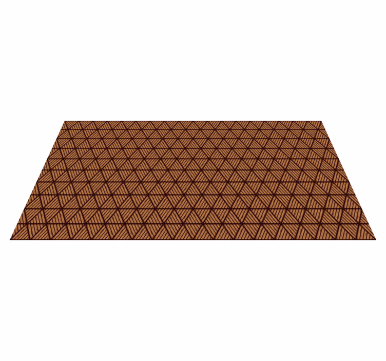 Geometric Textured Surface texture rug - TenStickers