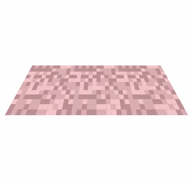 Pixelated Camouflage geometric rug - TenStickers