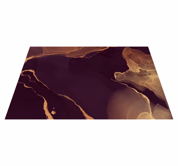 Abstract Topography texture rug - TenStickers