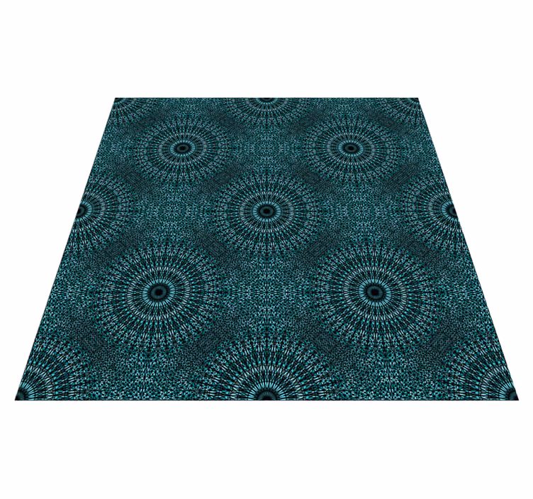 Mandala rug of radiant beauty - TenStickers