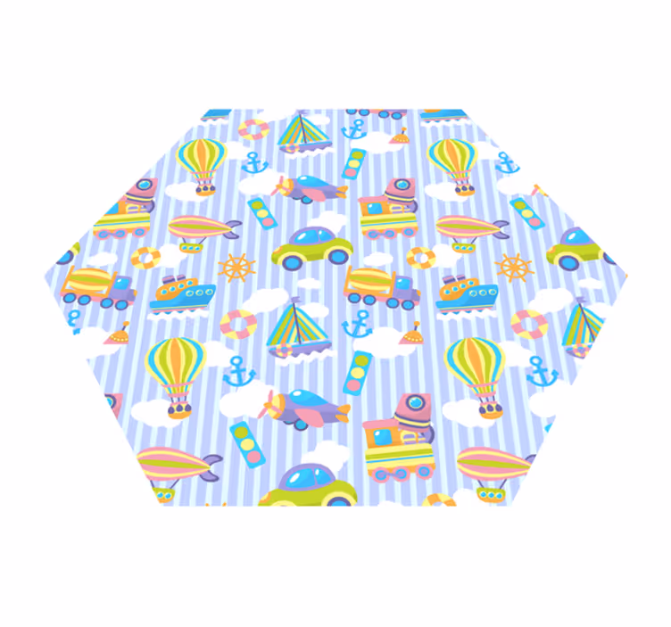 Childhood Imagery kids carpet - TenStickers