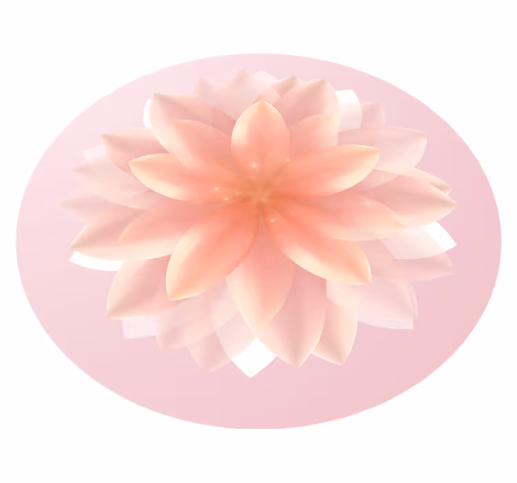 Flower Arrangement Centerpiece floral rug - TenStickers