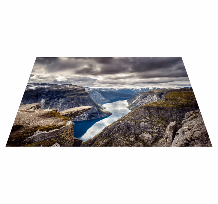 Aerial Landscape nature rug - TenStickers