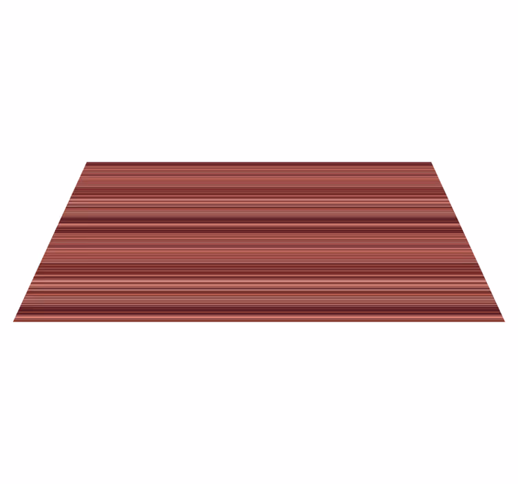 Burgundy Striped stripes rug - TenStickers