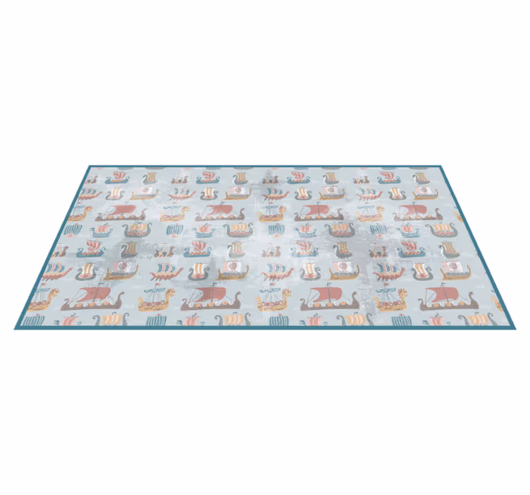 Nautical Nursery kids carpet - TenStickers
