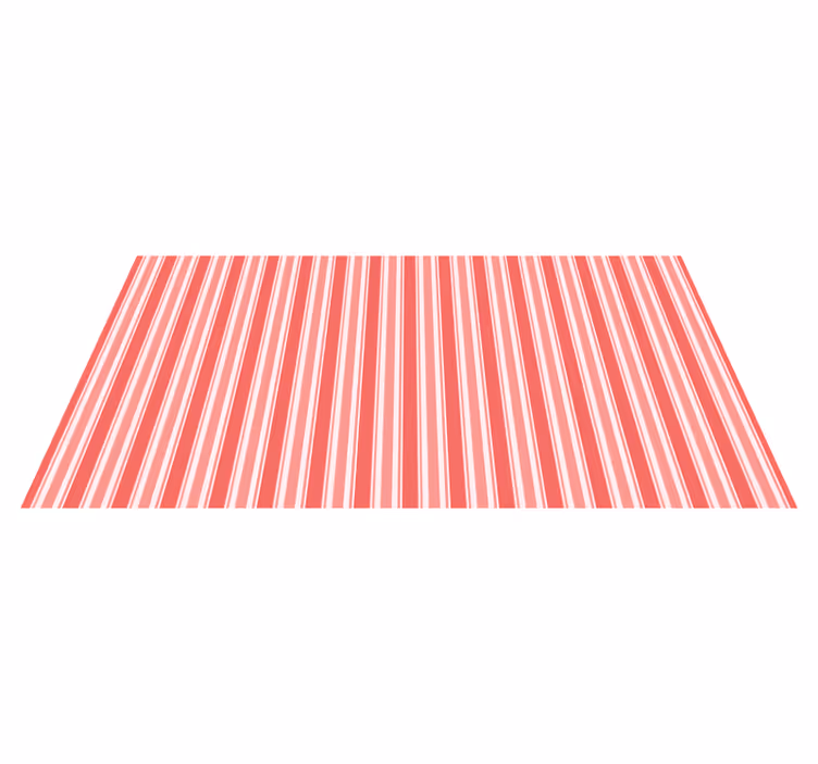 Striped Pink Harmony stripes rug - TenStickers