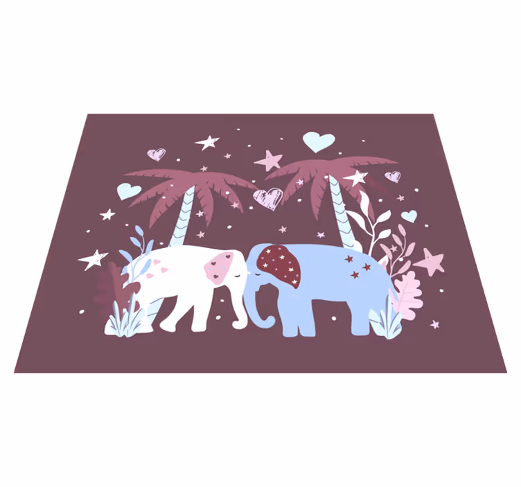Children's Safari kids carpet - TenStickers