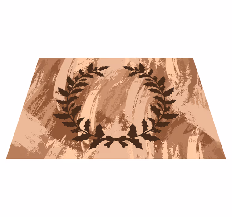 Camouflage Elegance animal print rug - TenStickers