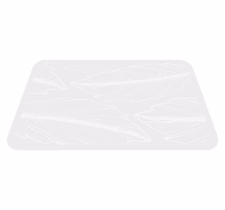 Feather Imprint Pattern nature rug - TenStickers