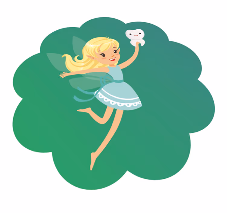 Tooth Fairy Fantasy kids carpet - TenStickers