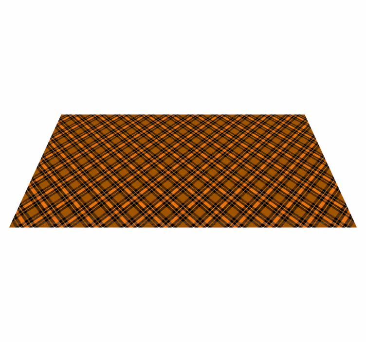 Autumn Plaid Pattern texture rug - TenStickers