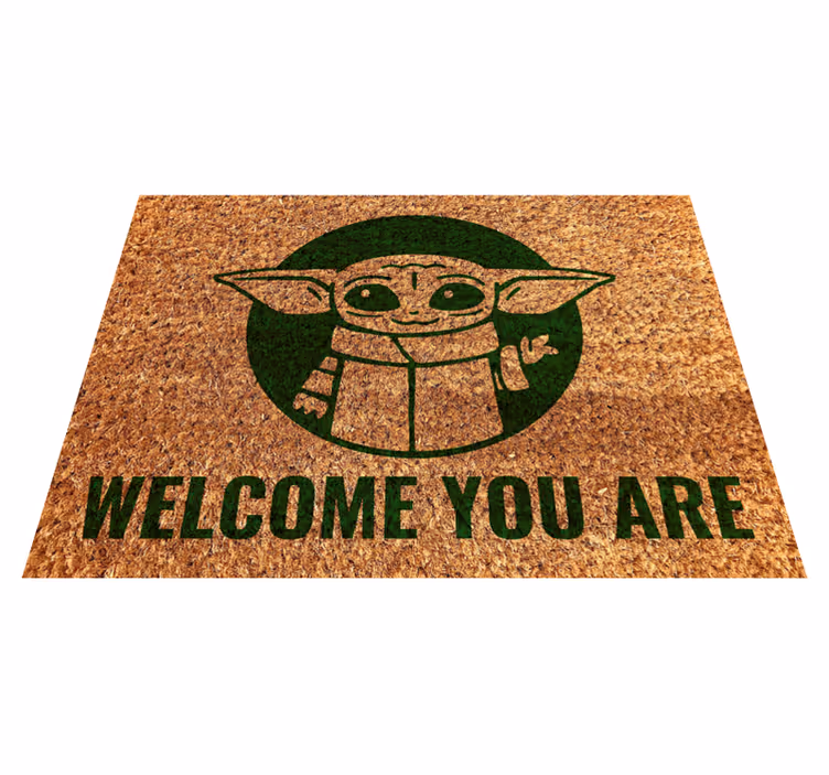 Welcome you are quote entrance hall rug - TenStickers
