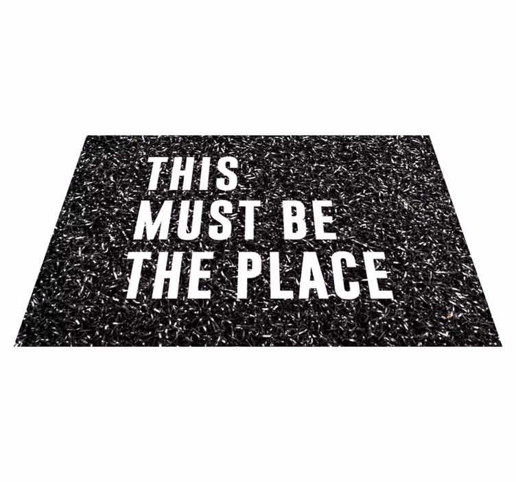 Must be the place entrance hall rug - TenStickers
