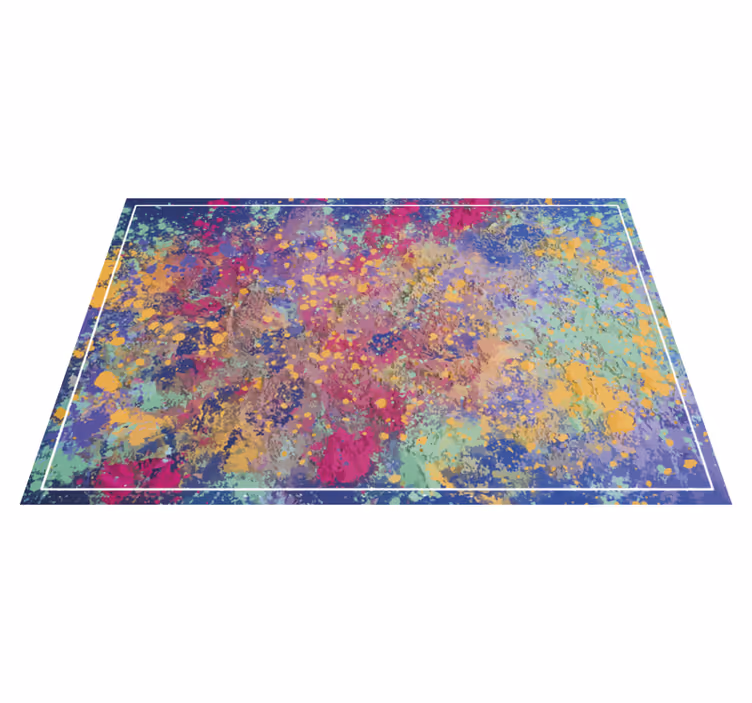 Abstract burst texture rug - TenStickers