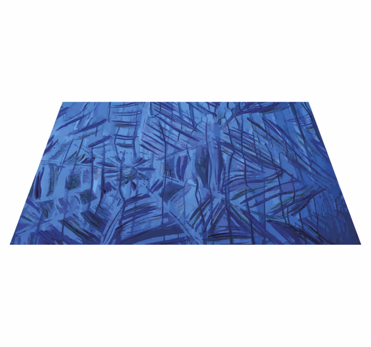 Nature rug with tropical leaf design - TenStickers
