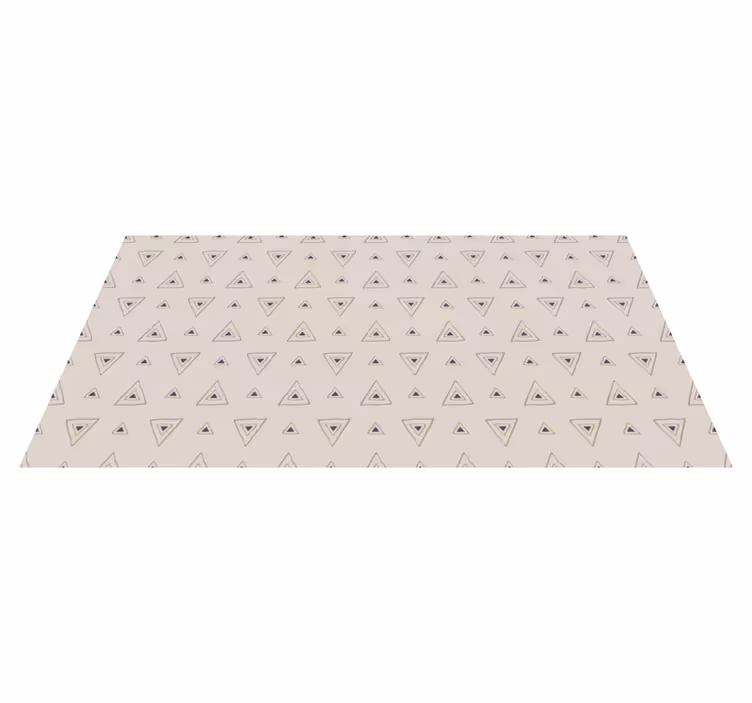 Stylish Triangle Pattern nursery rug - TenStickers
