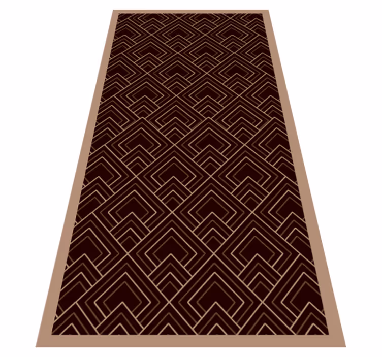 Black composition bedroom carpet - TenStickers