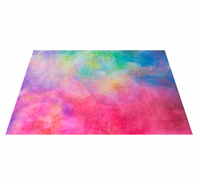 Art colours teen vinyl rug - TenStickers