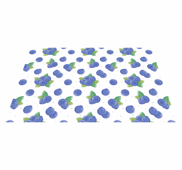 Fresh Berry Patterns floral rug - TenStickers