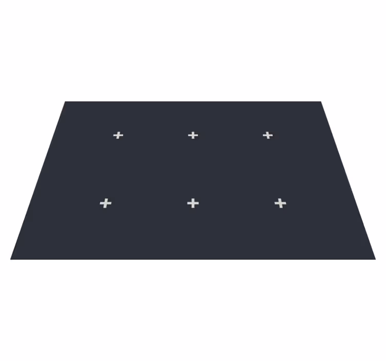 Dark Geometric Pattern minimalistic rug - TenStickers