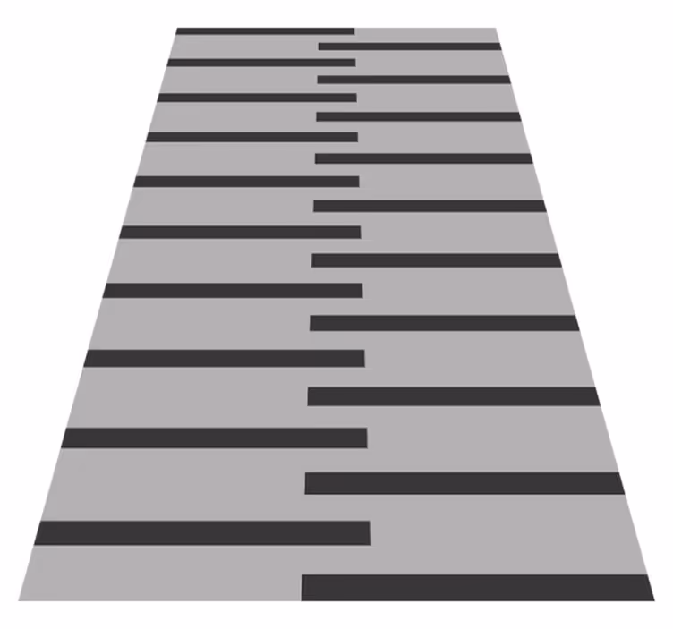 Sleek Striped Pattern modern rug - TenStickers
