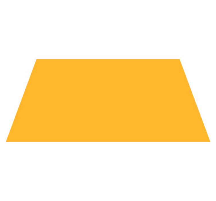 Sunny Yellow Hue bedroom carpet - TenStickers
