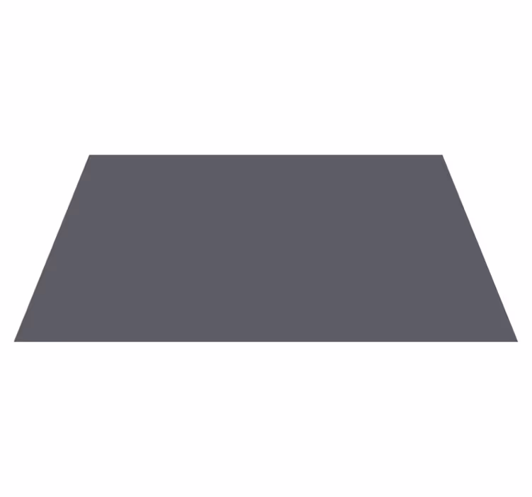 Grey rug simple grey surface - TenStickers