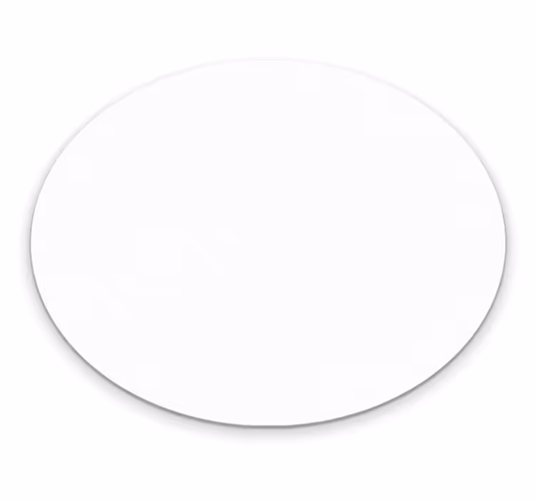 Neat Round Aesthetic circular rug - TenStickers