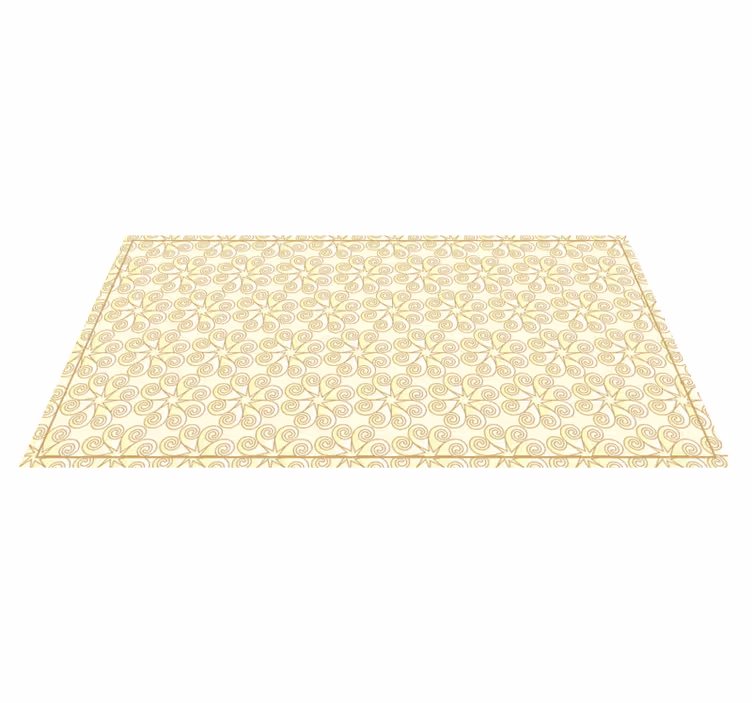 Spiraled Celestial Motif star rug - TenStickers