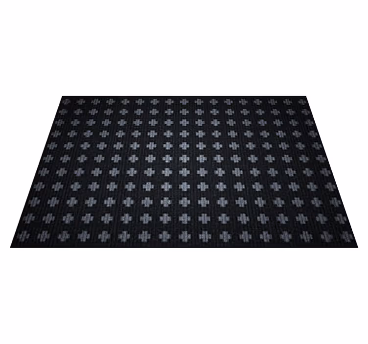 Intersecting Cross Arrangement minimalistic rug - TenStickers