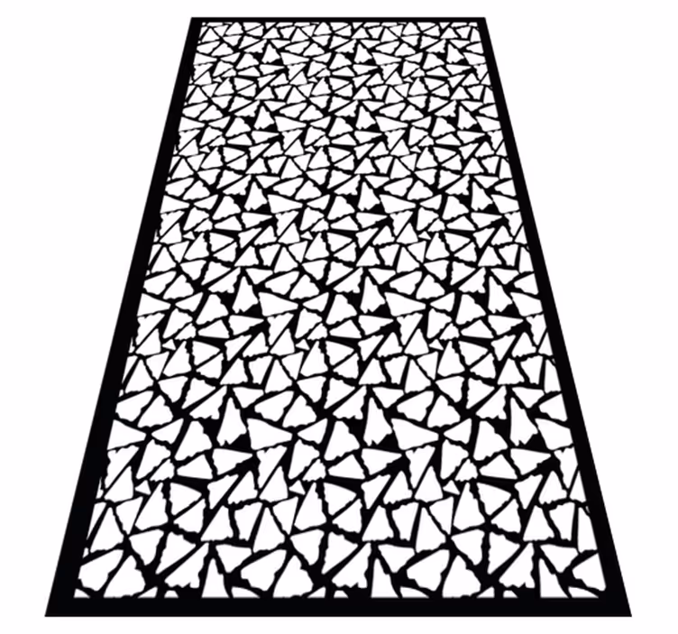 Crisp stone pattern kitchen mat - TenStickers