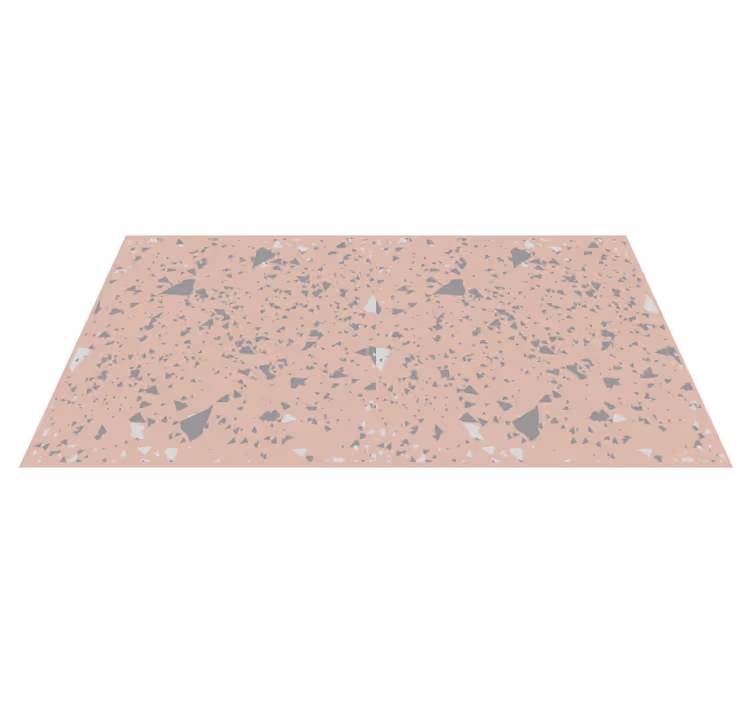 Pink and gray terrazzzo texture carpet - TenStickers