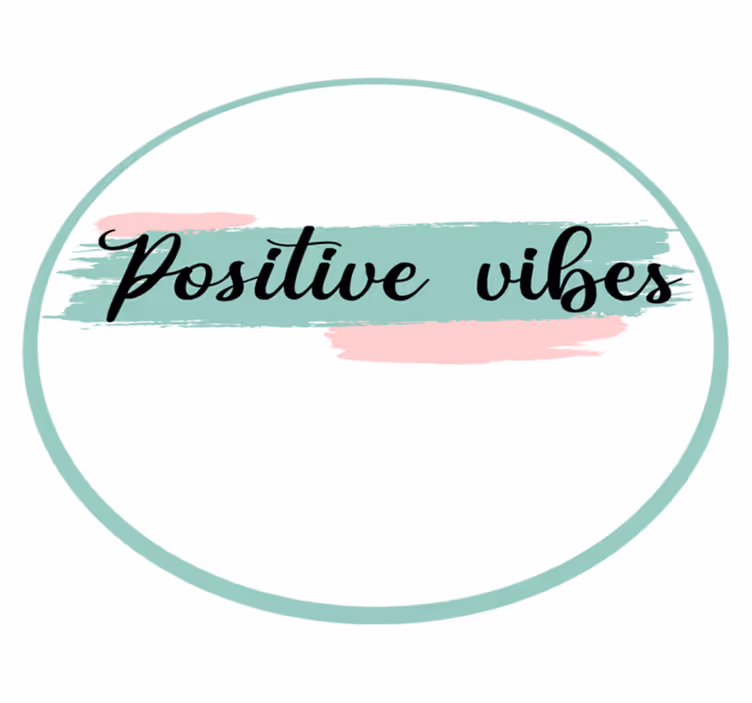 Quote rug positive energy - TenStickers