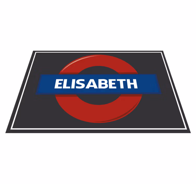 Underground sign custom floor mat - TenStickers