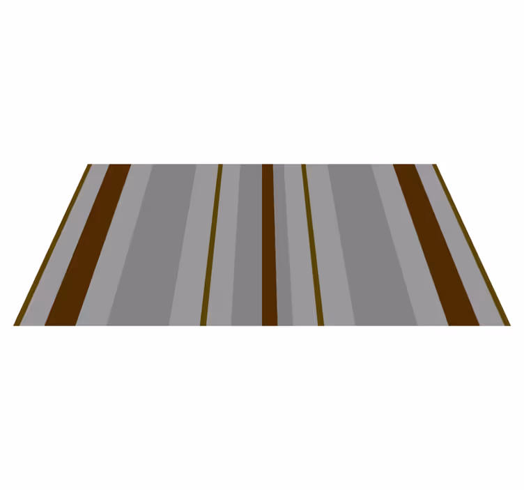 STRIPE PATTERNED ACCENT stripes rug - TenStickers
