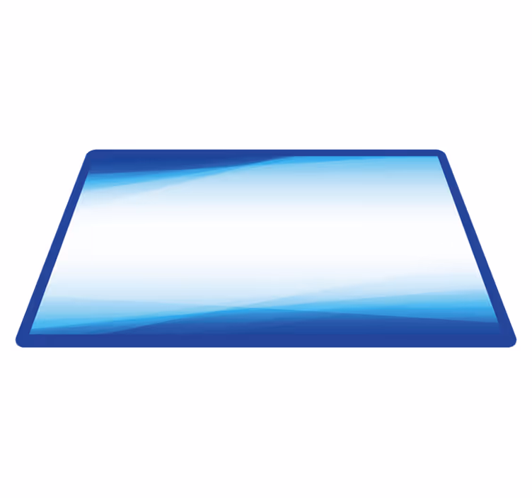 Cool Gradient Blend minimalistic rug - TenStickers