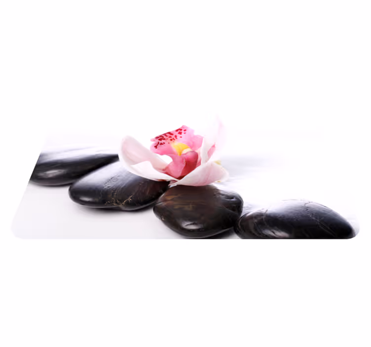 Elegant Floral Serenity nature rug - TenStickers