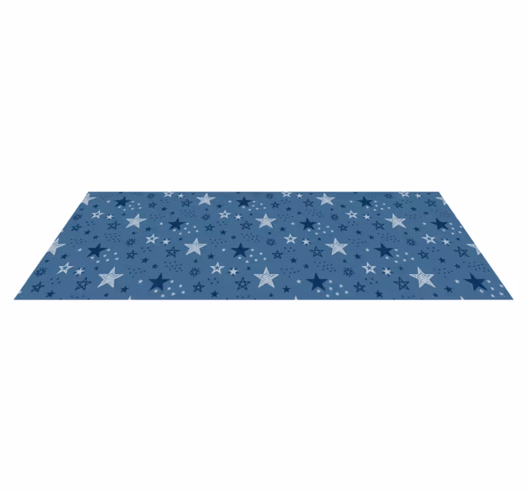 Starry Night Sky star rug - TenStickers