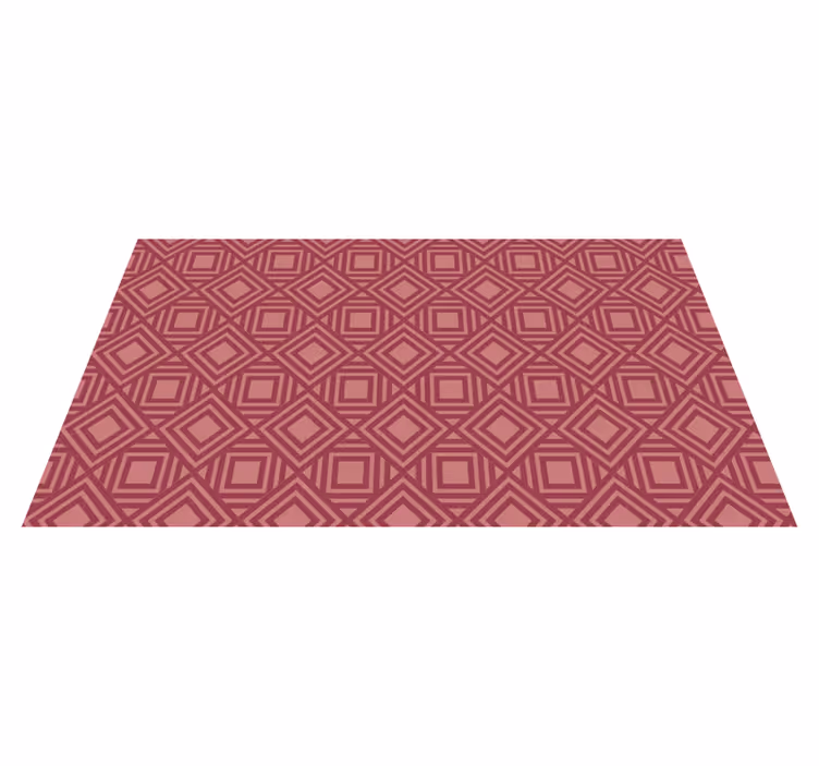 Diamond patterns geometric rug - TenStickers