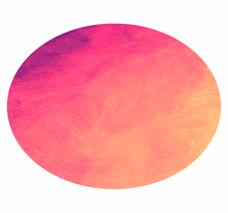 Abstract colorful painting modern rug - TenStickers