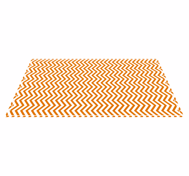 Chevron Motif Charm geometric rug - TenStickers