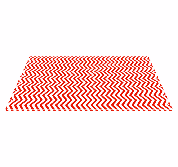 Chevron Zigzag Form stripes rug - TenStickers